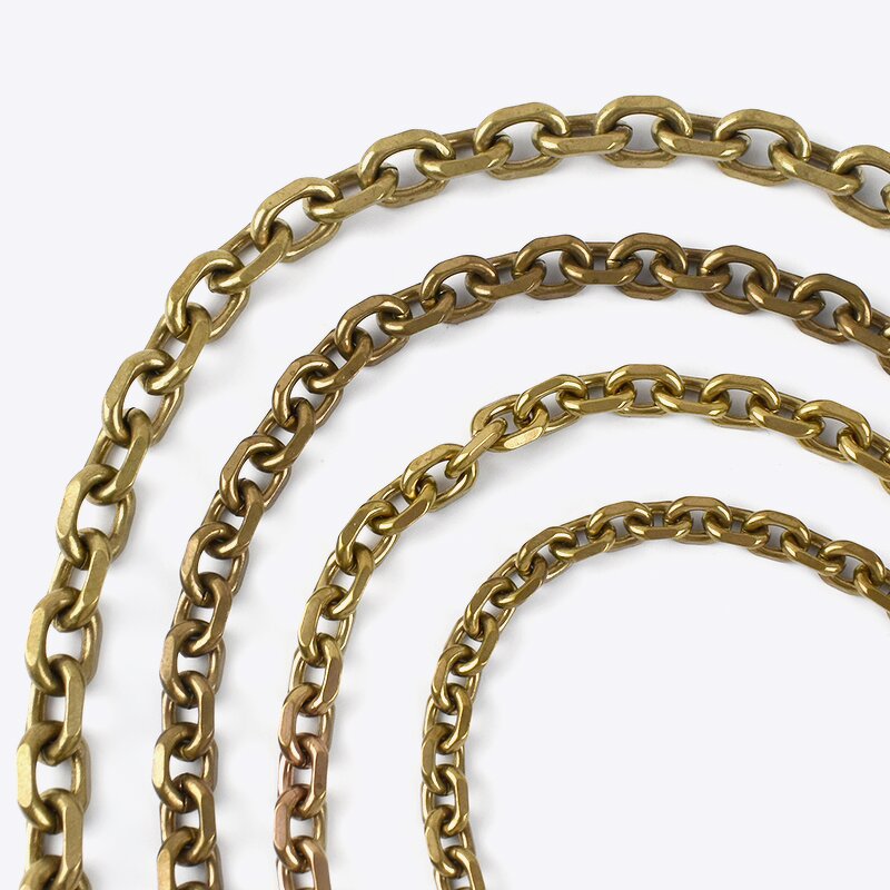 Leather Crafts Factory - OEM/ODM Handbag Chains Brass Thick Bags Chain Accessories
