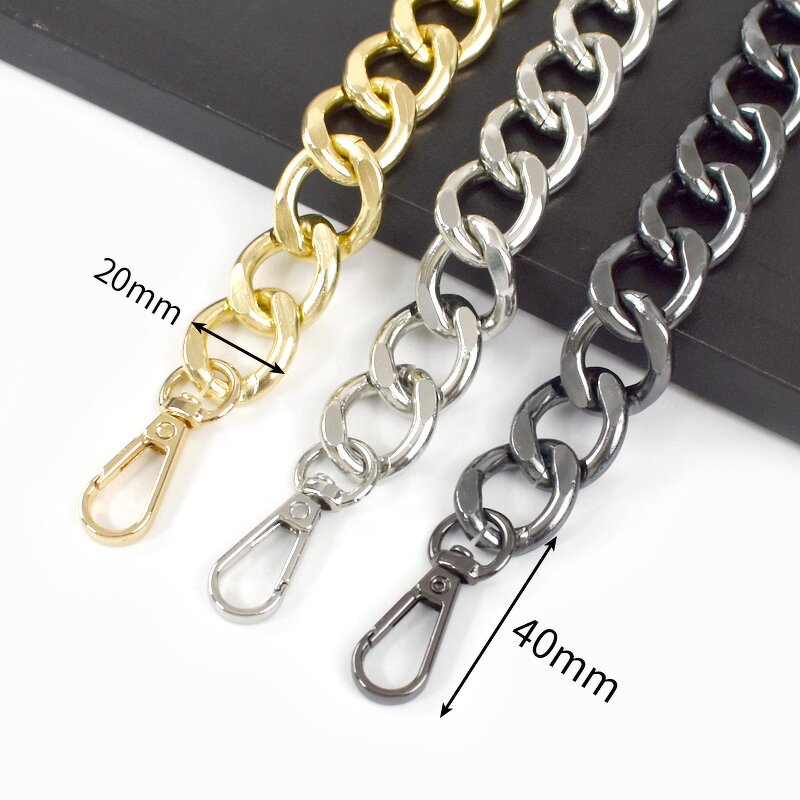 Bag Accessories Manufacturer - OEM/ODM Women Purse Shoulder Strap Coarse Aluminum Chain