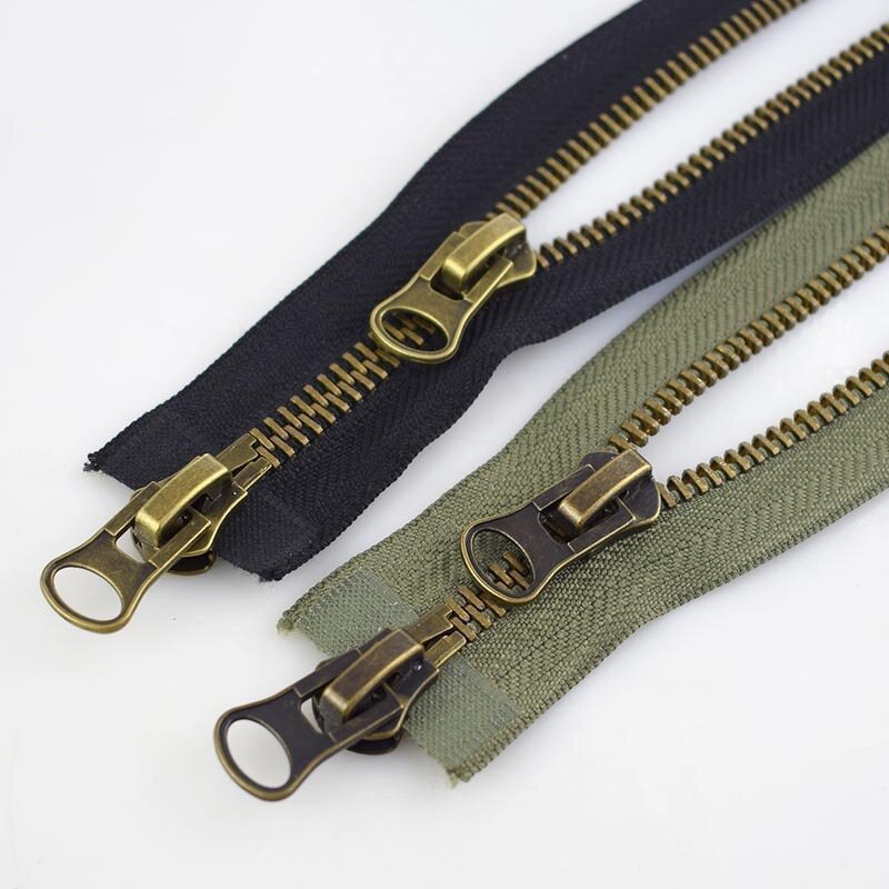 Open-End Zipper Factory - OEM/ODM Down Bag Repair Copper Zipper 80-120cm