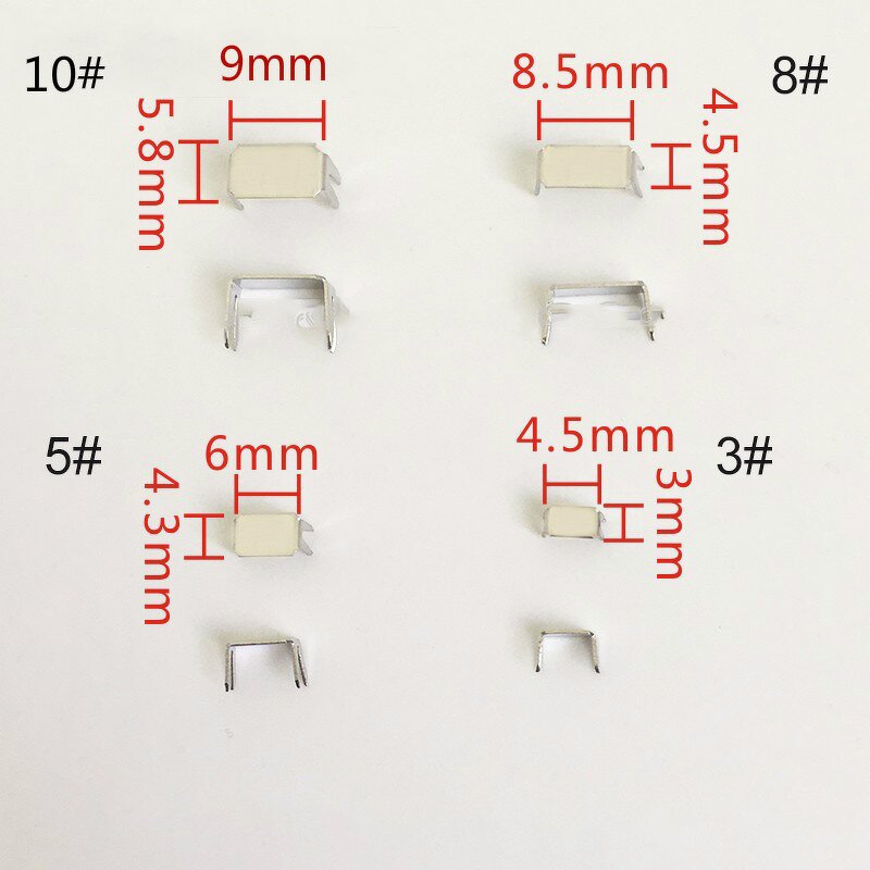Zipper Accessories Factory - OEM/ODM Brass Zipper Tail Locks Bottom Stopper End