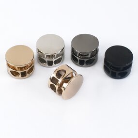 Garment Accessories Factory - OEM/ODM Down Jacket Elastic Adjustment Buttons Cylindrical