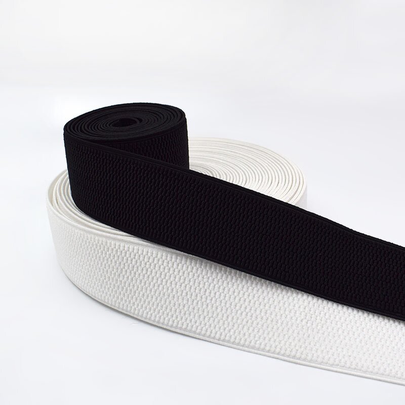 Elastic Band Factory - OEM/ODM Crochet Waistband Rubber Polyester Webbing 6CM for Garment