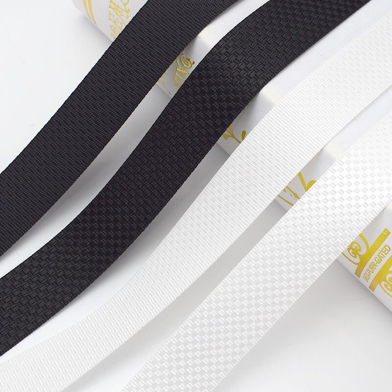 Webbing Ribbon Factory - OEM/ODM Jacquard Weave Backpack Strap Nylon for Garment Bag