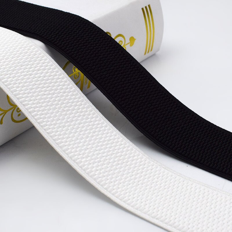 Elastic Band Factory - OEM/ODM Crochet Waistband Rubber Polyester Webbing 6CM for Garment