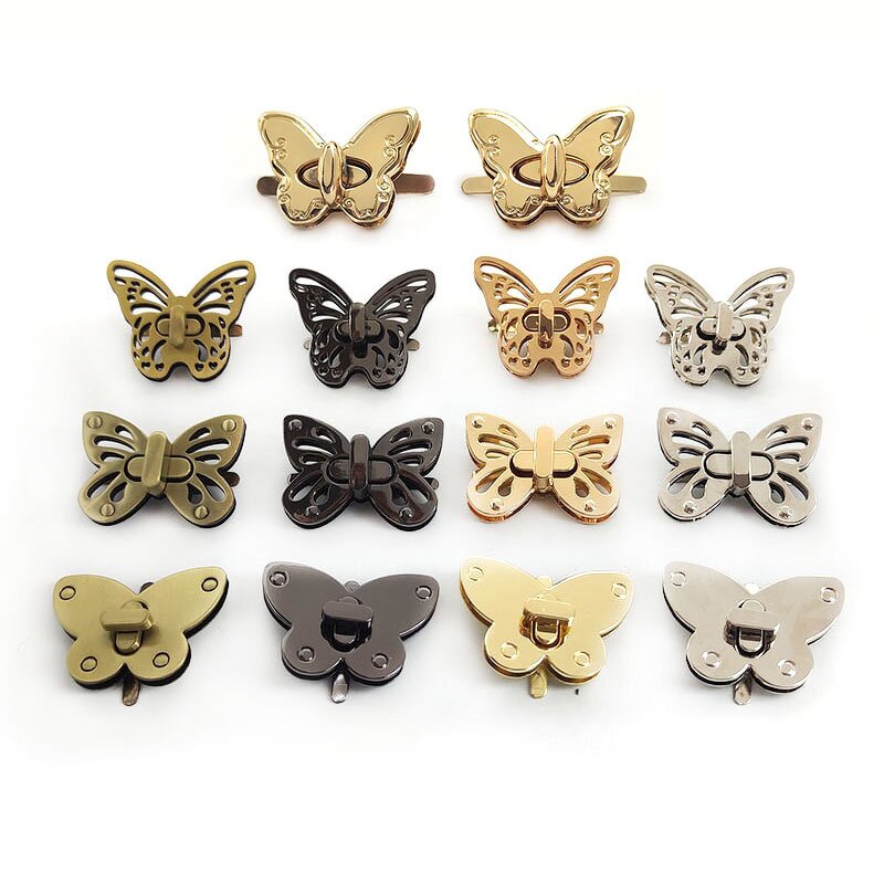 Handbag Clasp Manufacturer - OEM/ODM Twist Turn Lock DIY Bag Lock Hardware Accessories