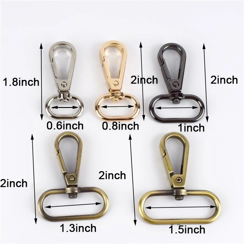 Dog Collar Clasp Manufacturer - OEM/ODM Rotating Bag Hardware Keychain Snap Buckles
