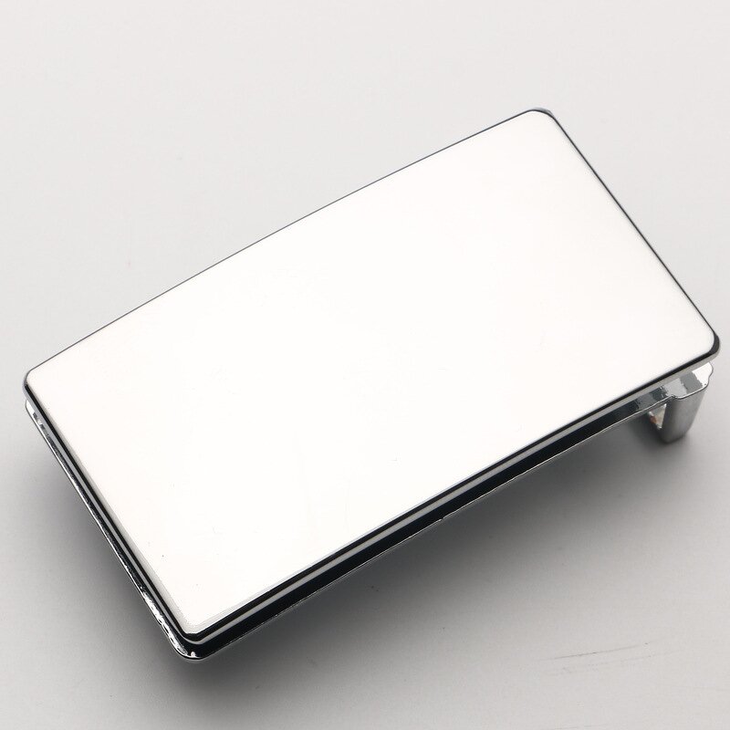 Belt Buckle Factory - OEM/ODM Alloy Smooth Automatic Buckle 33mm for Jeans Leather
