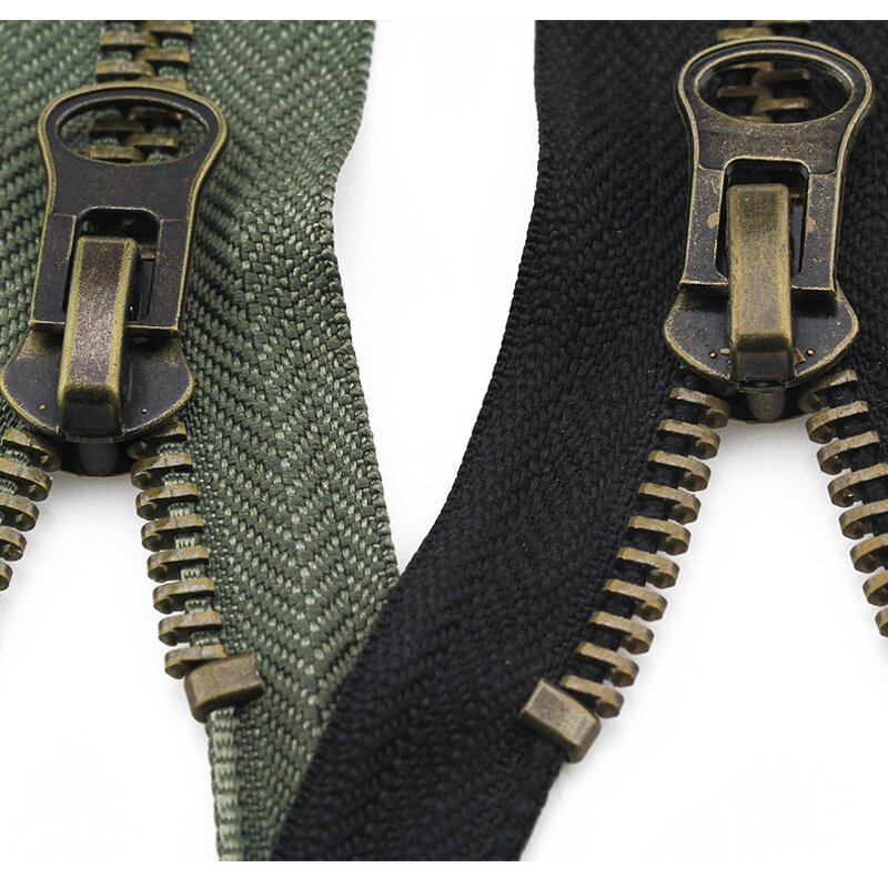 Open-End Zipper Factory - OEM/ODM Down Bag Repair Copper Zipper 80-120cm