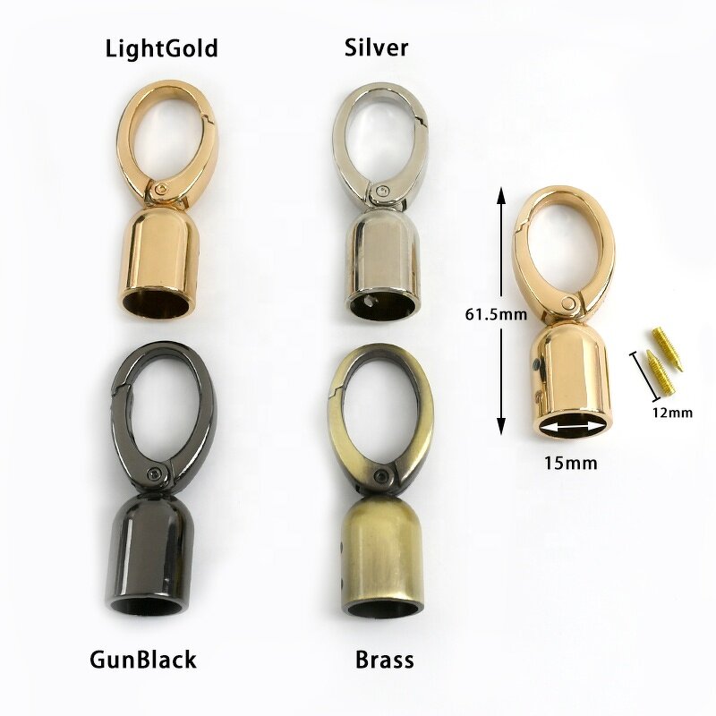 Bag Hardware Factory - OEM/ODM Hanger Tassel Cords Clasp Stopper Buckle Snap Hooks