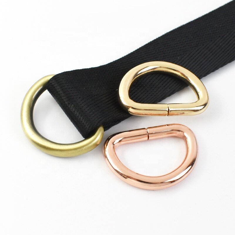 Luggage Hardware Manufacturer - OEM/ODM DIY Adjustable Iron D Ring Bag Strap Buckle