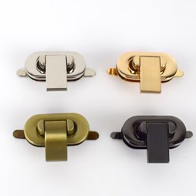 Bag Accessories Manufacturer - OEM/ODM Handbag Decoration Lock Buckle Clasp Twist Locks