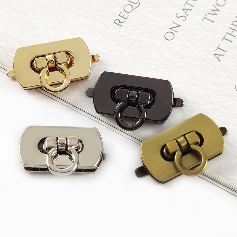 Handbag Hardware Factory - OEM/ODM Clasp Buckle Bag Twist Turn Lock Purse Closure