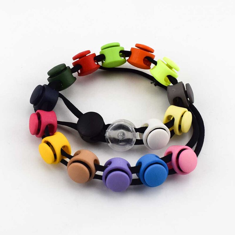 Hat Adjustment Clips Factory - OEM/ODM Elastic Rope Cord Lock Plastic Stopper 6mm