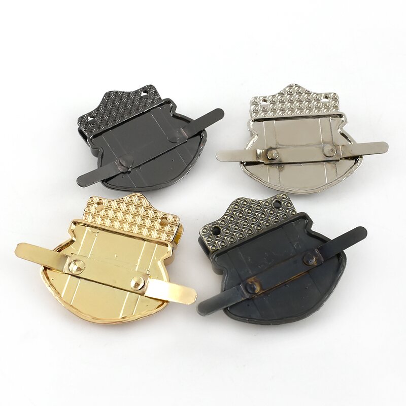 Bag Hardware Manufacturer - OEM/ODM DIY Luggage Twist Turn Lock Retro Wallet Clasp