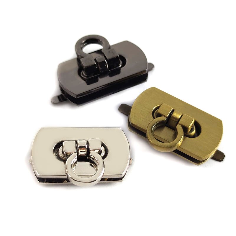 Handbag Hardware Factory - OEM/ODM Clasp Buckle Bag Twist Turn Lock Purse Closure