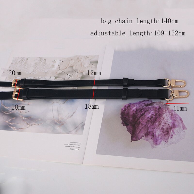 Bag Accessories Factory - OEM/ODM PU Leather Adjustable Bag Strap Chain Purse Chain