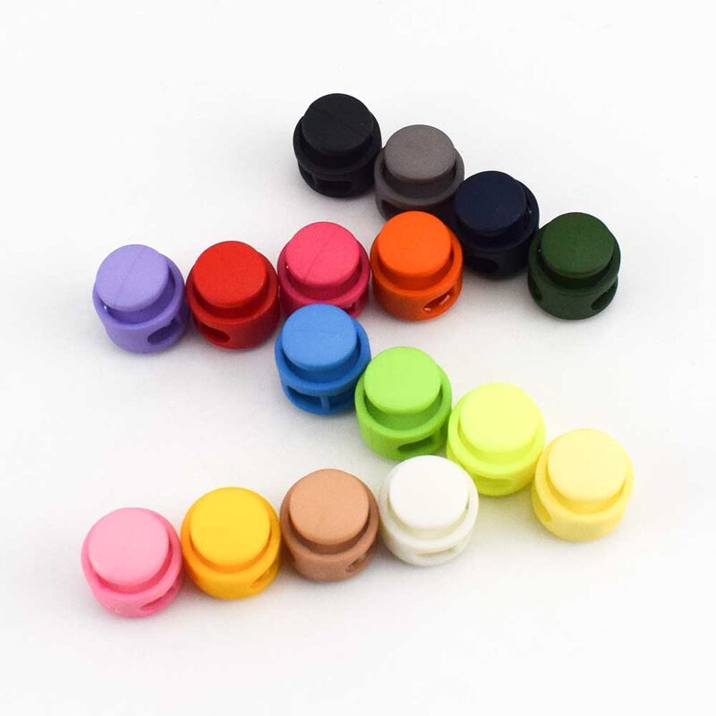 Hat Adjustment Clips Factory - OEM/ODM Elastic Rope Cord Lock Plastic Stopper 6mm