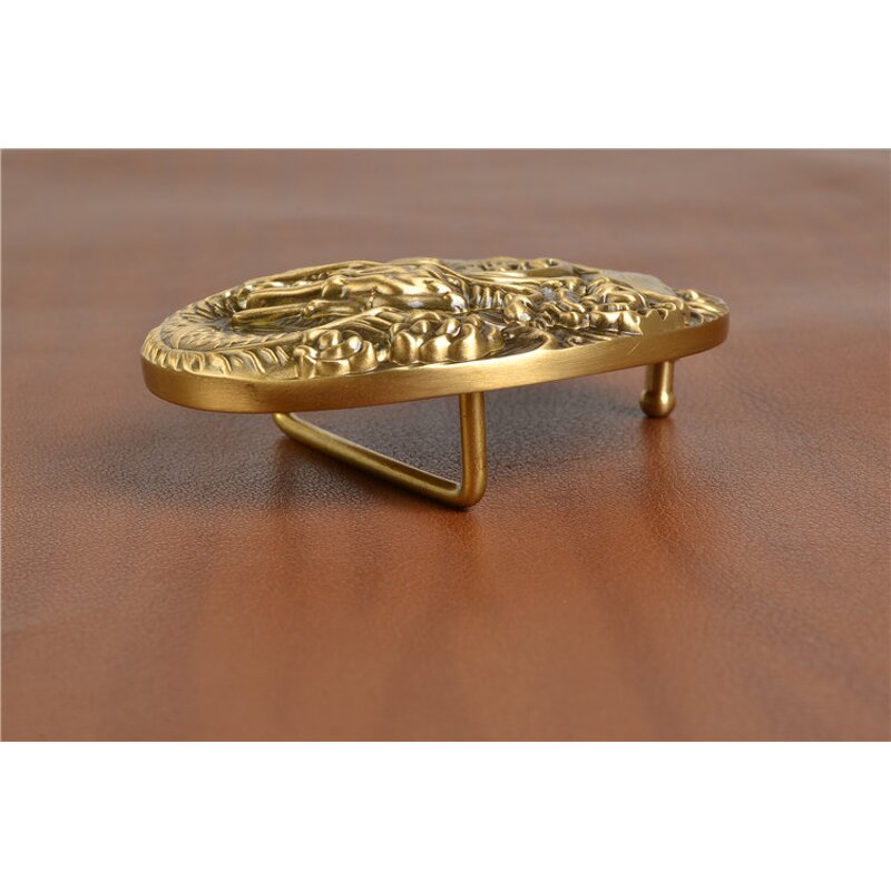 Belt Buckle Factory - OEM/ODM Dragon Smooth Belt Buckle Head 39mm Hardware Craft