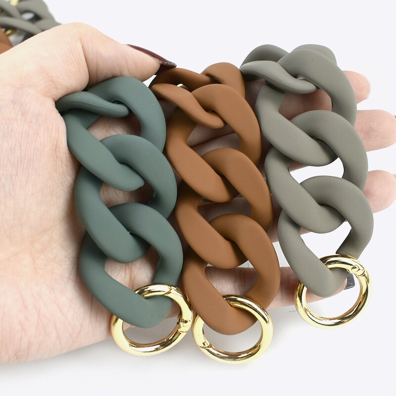 Purse Straps Manufacturer - OEM/ODM Custom Handbag Hardware Resin Chain Accessories