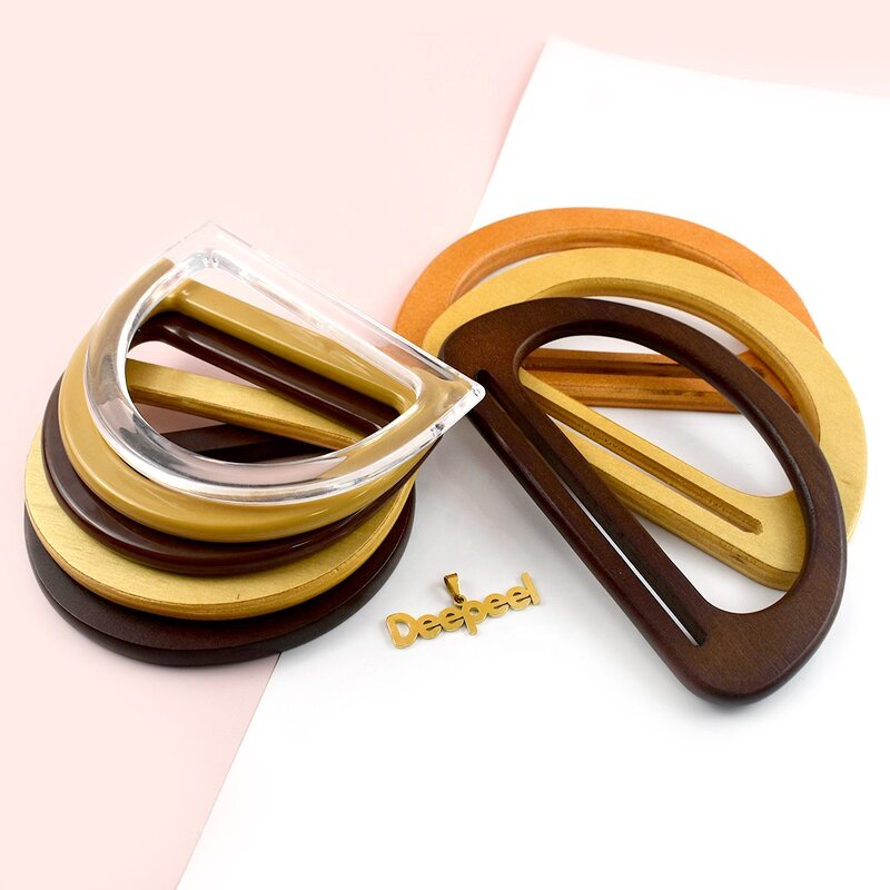 Round D-Ring Handles Manufacturer - OEM/ODM No-Sew Wood Plastic Frame DIY Craft