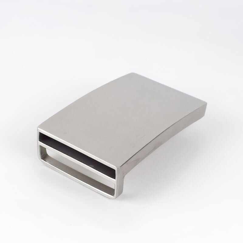 Belt Plate Buckle Factory - OEM/ODM Stainless Steel Men's Smooth Buckle 33/38mm