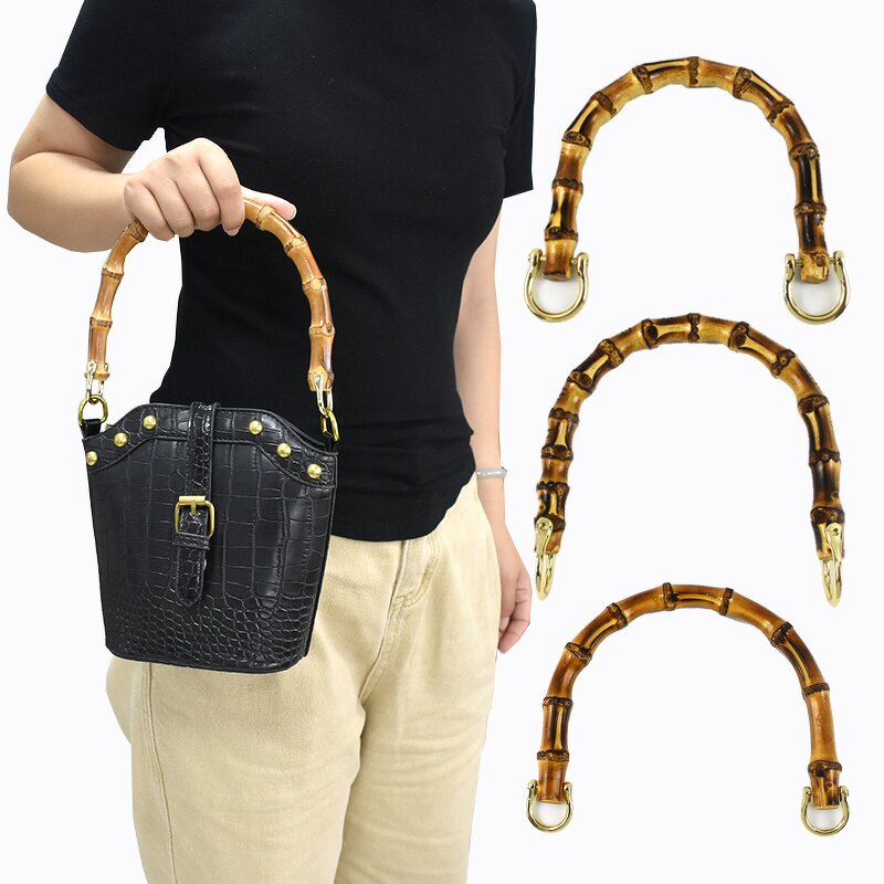 Bag Handles Manufacturer - OEM/ODM Natural Wooden Vintage Bamboo Purse Frame