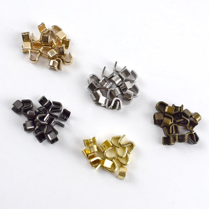 Zipper Repair Factory - OEM/ODM Slip Front Code Brass U Style Zipper Stopper