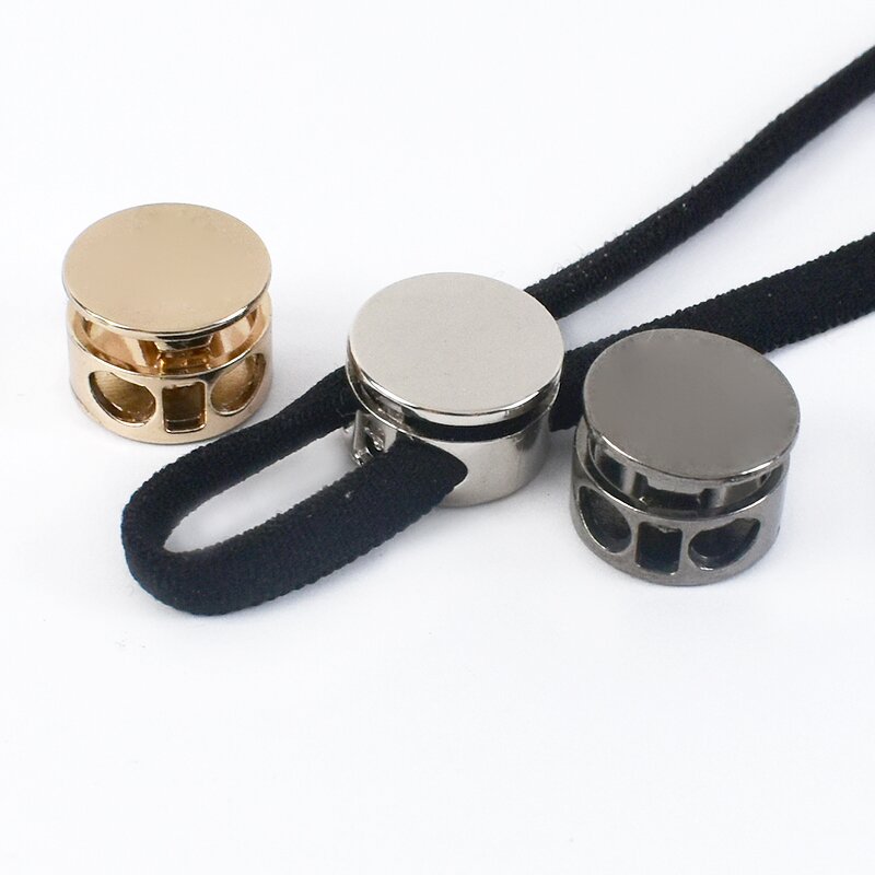 Garment Accessories Factory - OEM/ODM Down Jacket Elastic Adjustment Buttons Cylindrical