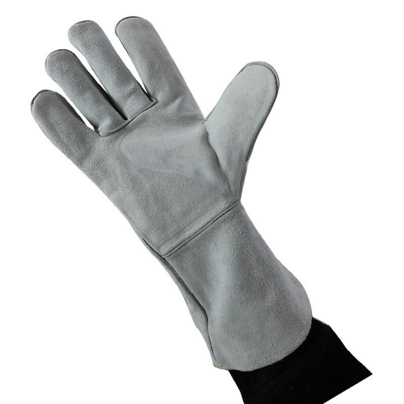 Leather Gloves Factory - OEM Custom Top Layer Cowhide Fire Resistant