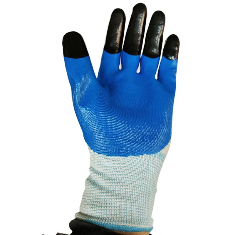 Nitrile Gloves Manufacturer - OEM Anti-Slip Latex Coated Gardening EN388