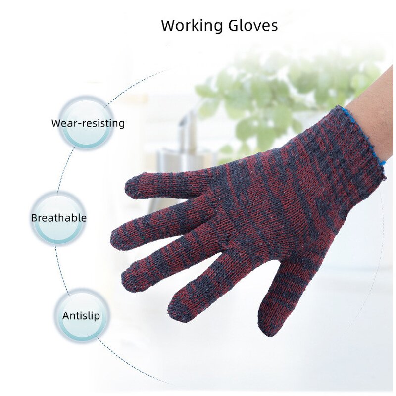 Cotton Gloves Manufacturer - OEM Cheap Men Women Knitted Labor Protection