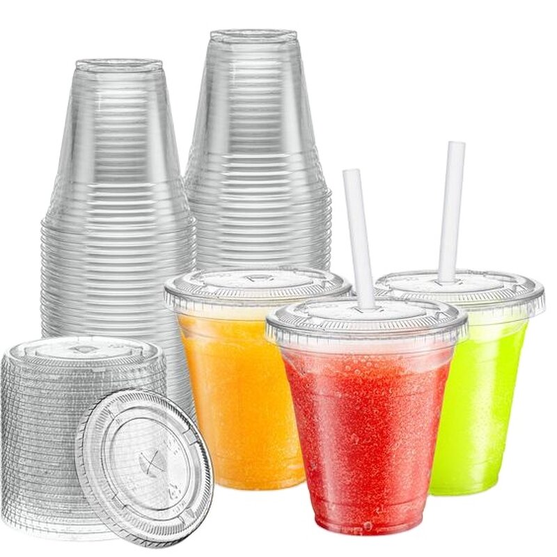 Plastic Cup Manufacturer - OEM Custom Size Food-grade Clear PET Disposable
