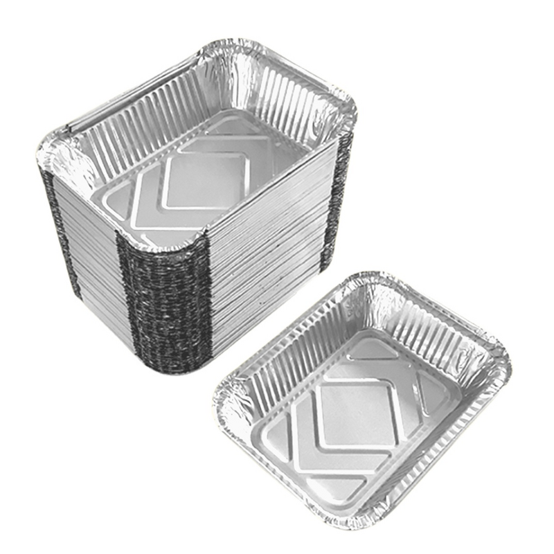 Aluminum Container Manufacturer - OEM Disposable Square Round Foil Food Tray