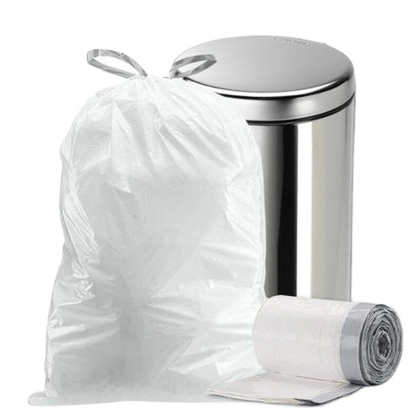 Garbage Bags Factory - OEM Custom Design Eco-Friendly PE Drawstring Large