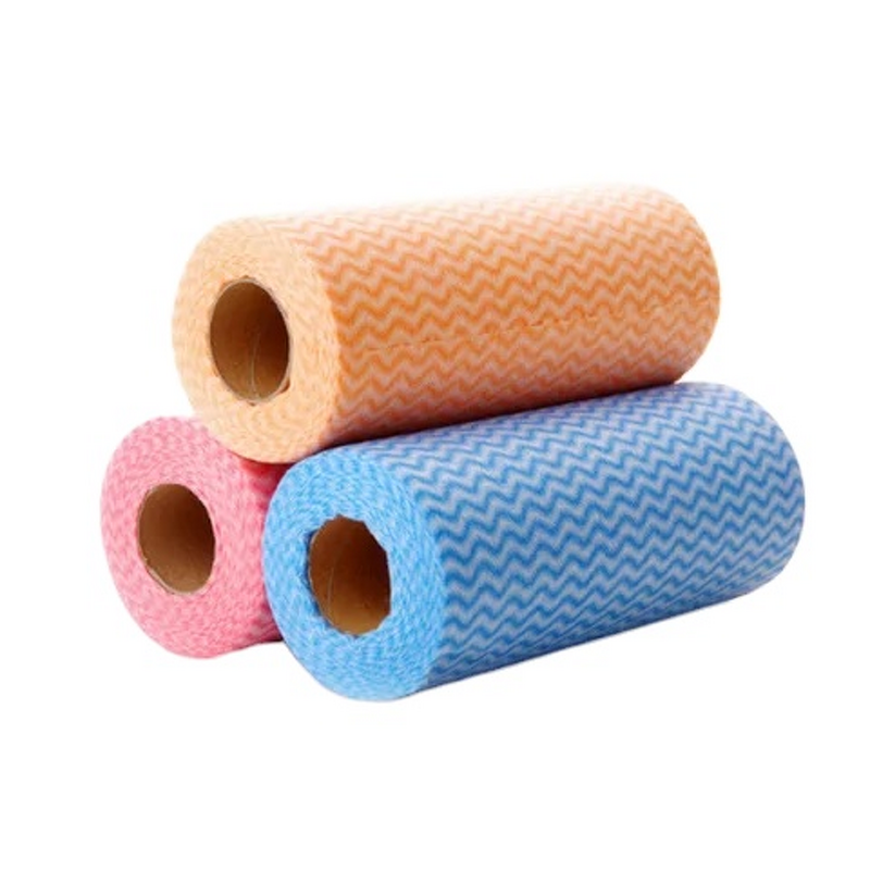 Cleaning Cloth Manufacturer - OEM Disposable Non Woven Wavy Spunlace