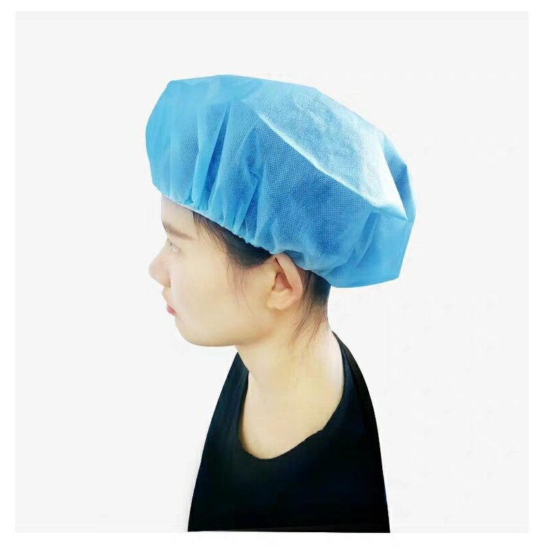 Bouffant Caps Manufacturer - Factory Price Non Woven Hair Net for Salon