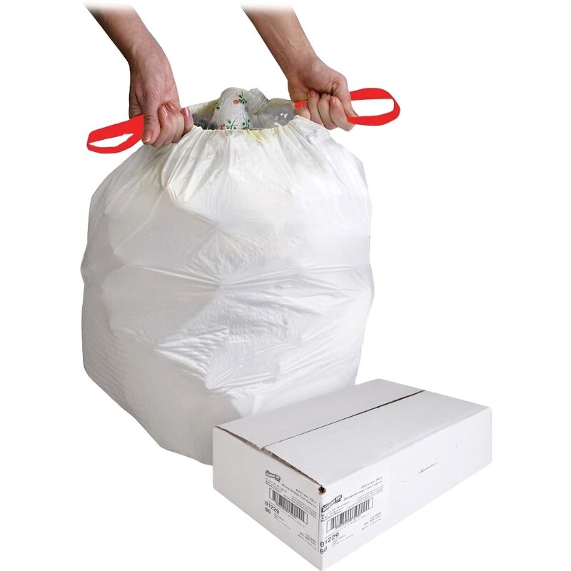 Garbage Bags Manufacturer - OEM Leak Proof Drawstring HDPE LDPE Kitchen
