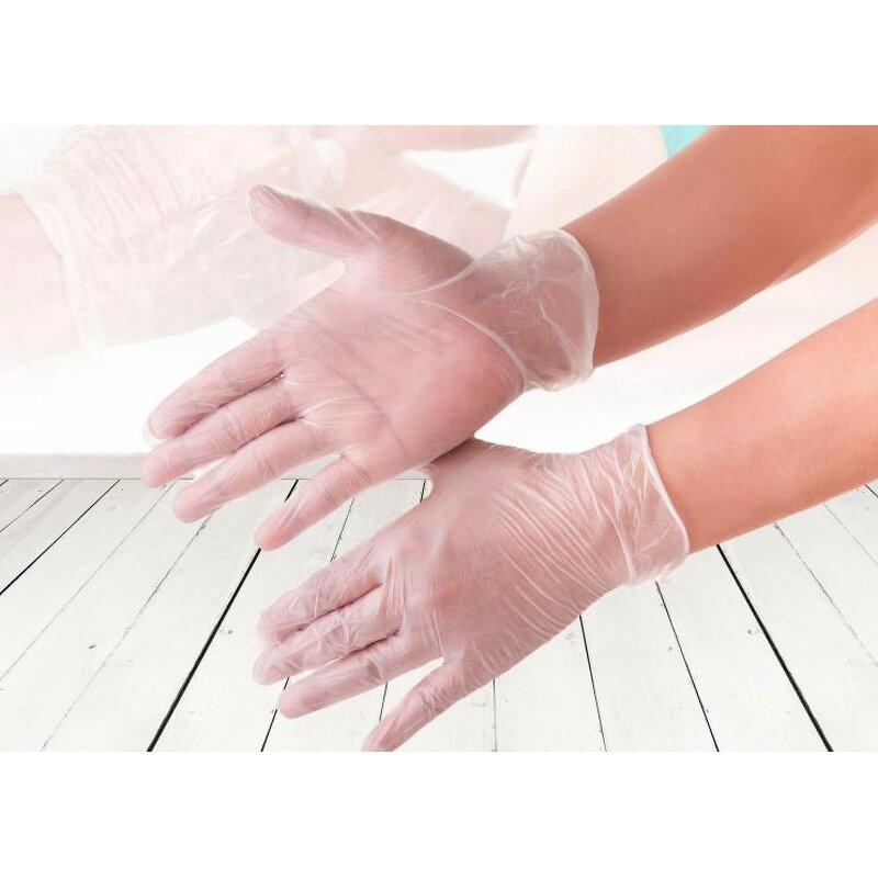 Vinyl Gloves Factory - OEM Custom Transparent Food Grade Disposable