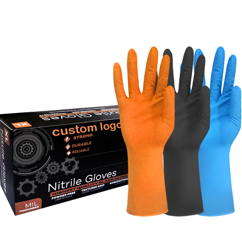 Nitrile Gloves Manufacturer - Factory Price Powder Free Disposable Cleaning
