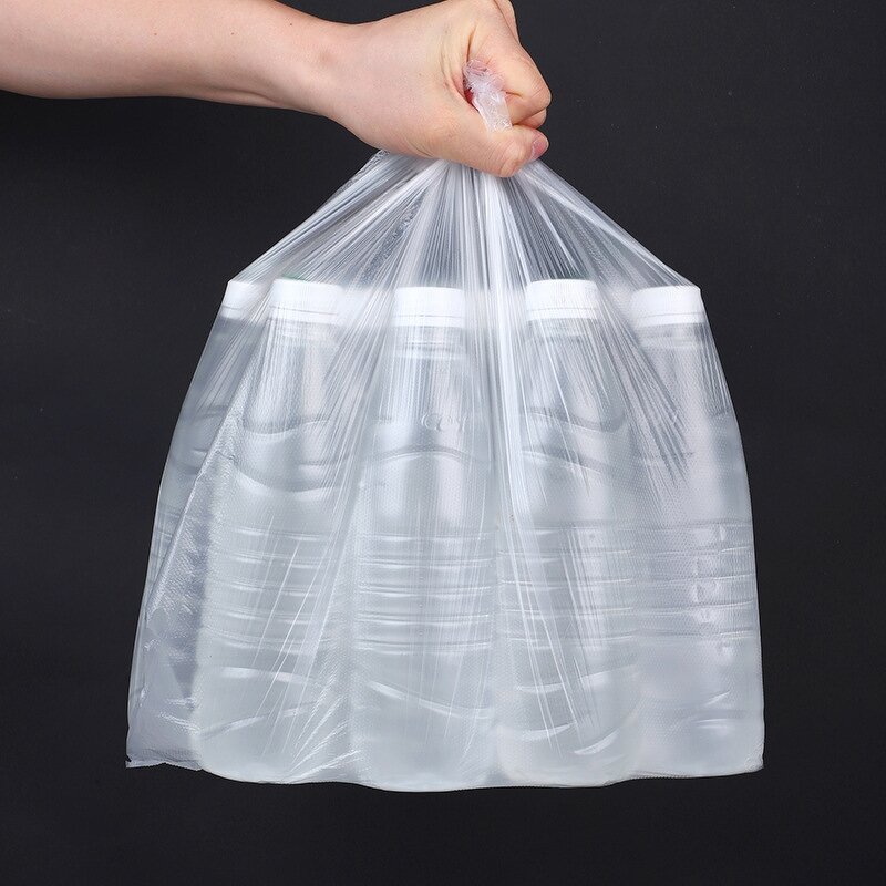 Trash Bags Factory - OEM Small Transparent Black for Bathroom Office Use
