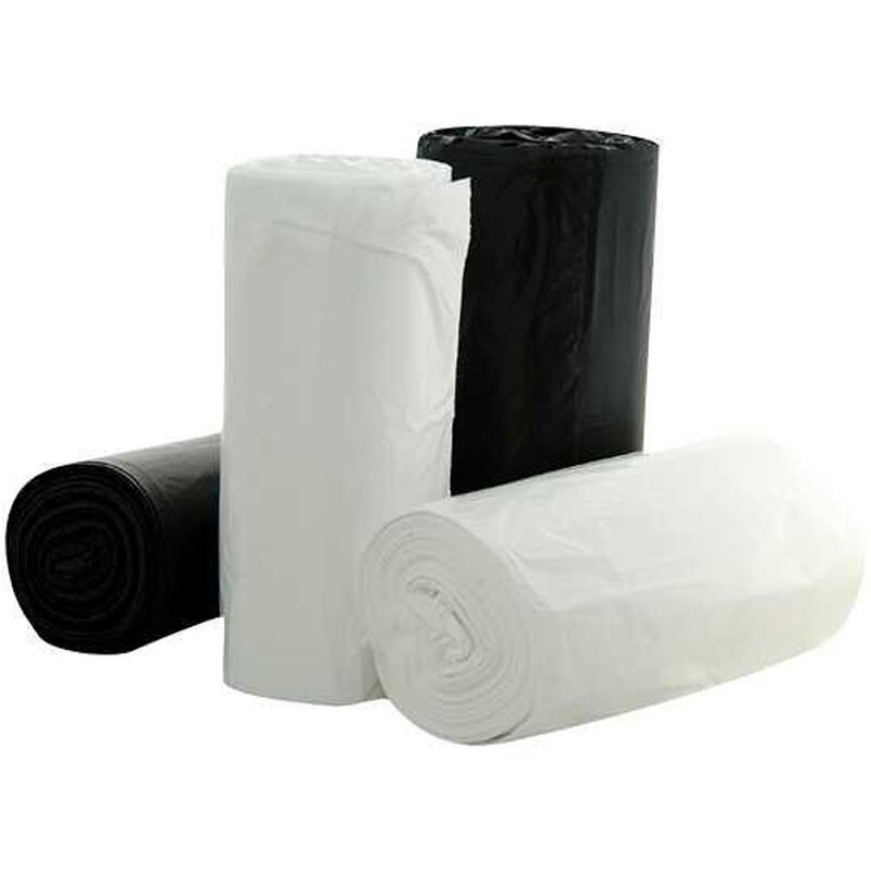 Trash Bags Factory - OEM Small Transparent Black for Bathroom Office Use