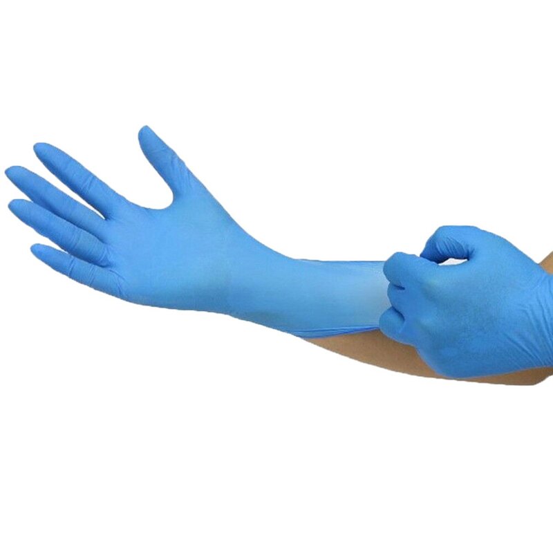 Nitrile Gloves Manufacturer - OEM Food Grade Thick 100 Pcs Box Catering