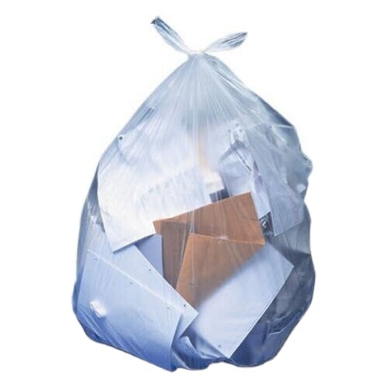 Garbage Bags Factory - OEM Perforated Drawstring White HDPE LDPE Kitchen