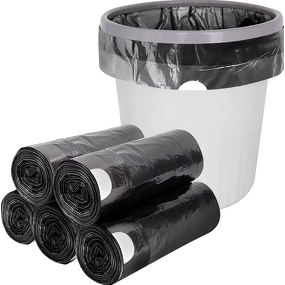 Trash Bags Manufacturer - Factory Direct Eco-Friendly PE Drawstring Kitchen