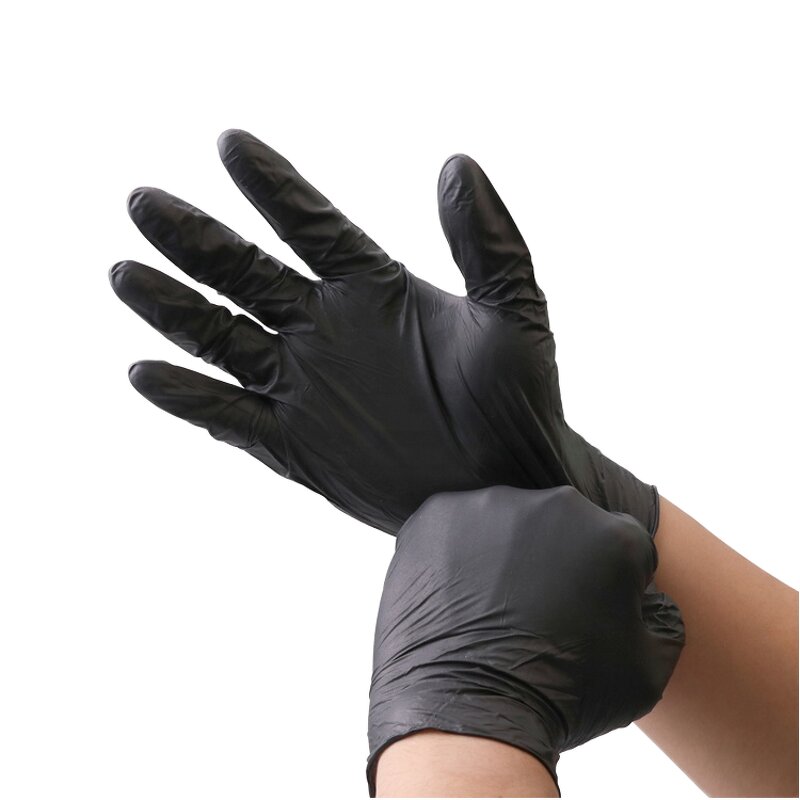 Nitrile Gloves Manufacturer - OEM Customized Food Grade Black for Catering