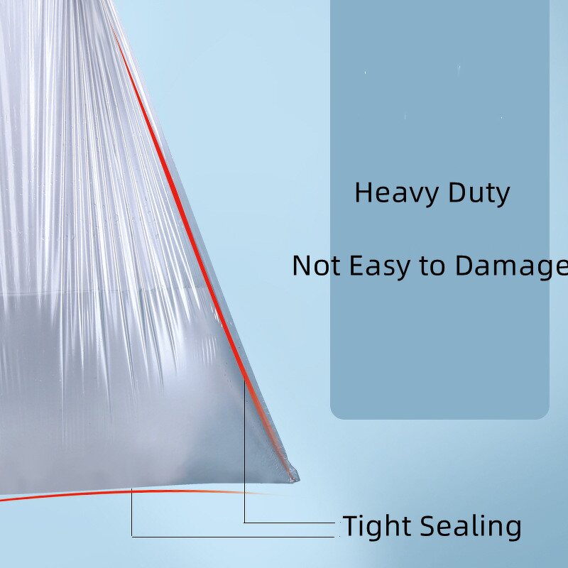 Garbage Bags Manufacturer - OEM Durable Drawstring HDPE LDPE Leak Proof