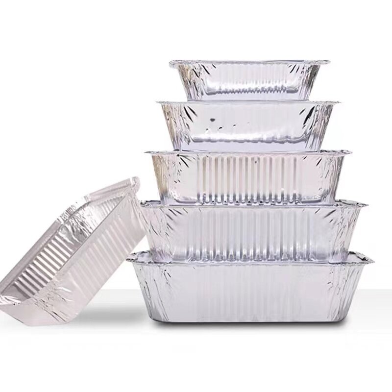 Aluminum Lunch Box Manufacturer - OEM Customised Disposable Rectangular with Lids