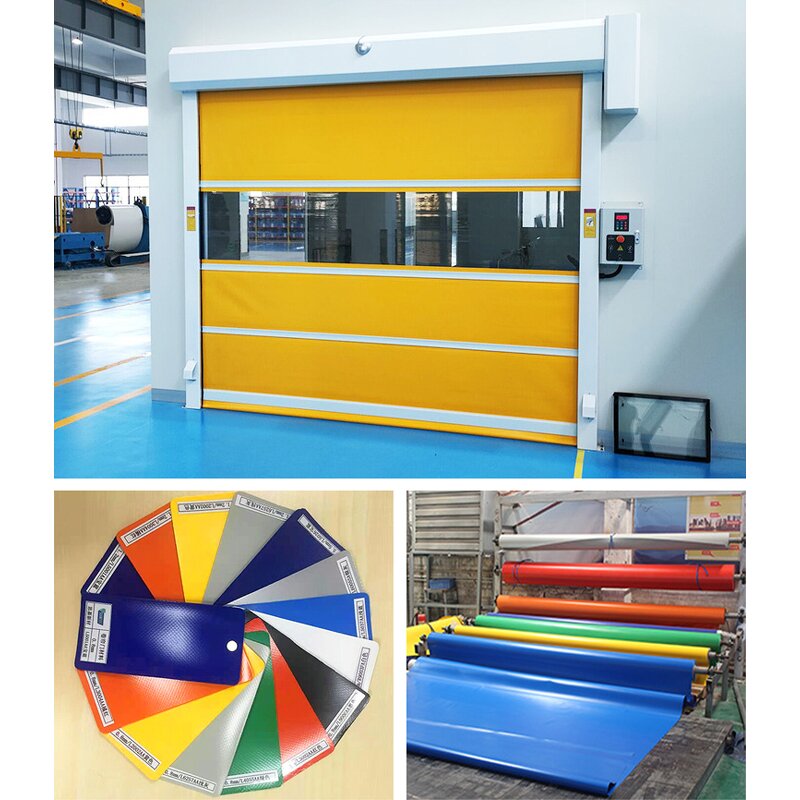 PVC Fast Door Manufacturer - OEM/ODM Modern Design Tarpaulin Coated Windproof