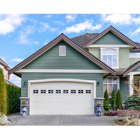 Steel Garage Door Factory - OEM/ODM Modern Double Anti-Theft Electric Automatic Overhead