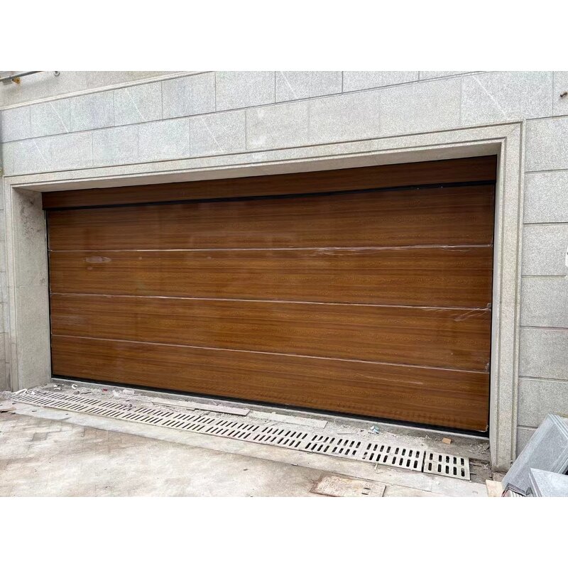 Steel Garage Door Factory - OEM/ODM Customizable 40mm Panel Sectional Anti-Theft for Villas